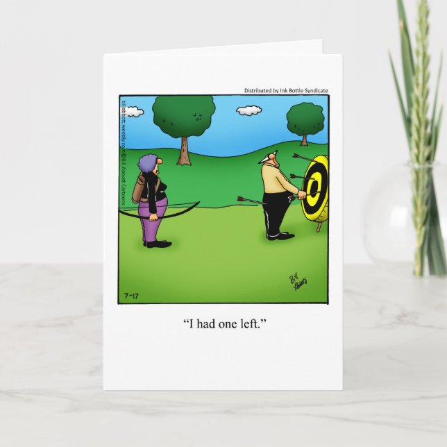Carte Funny Happy Anniversary Card For Them (Devant)
