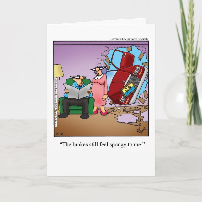 Carte Funny Happy Anniversary Card For Them (Devant)