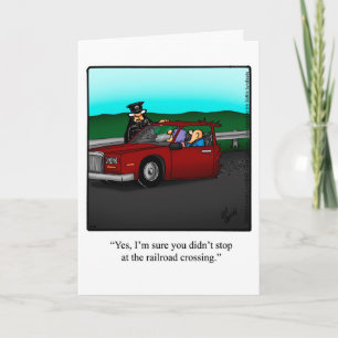 Carte Funny Hi Et Hello Greeting Card