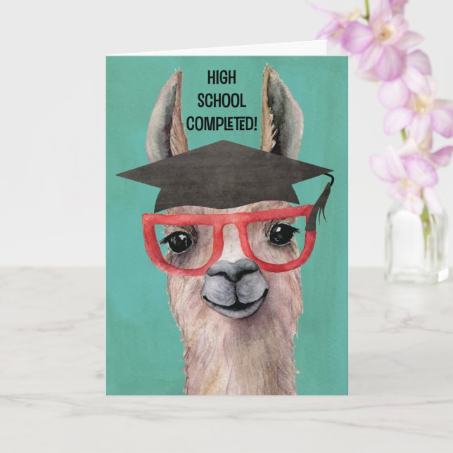 Carte Funny High School Graduation (Orchidée)