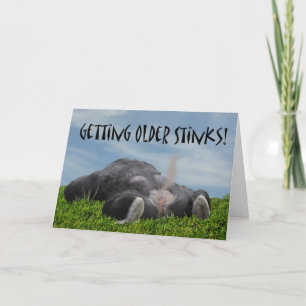Carte Funny Humorous Getting Older Monkey Joyy Birthday
