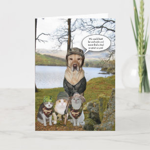 Carte Funny Hunting Dog