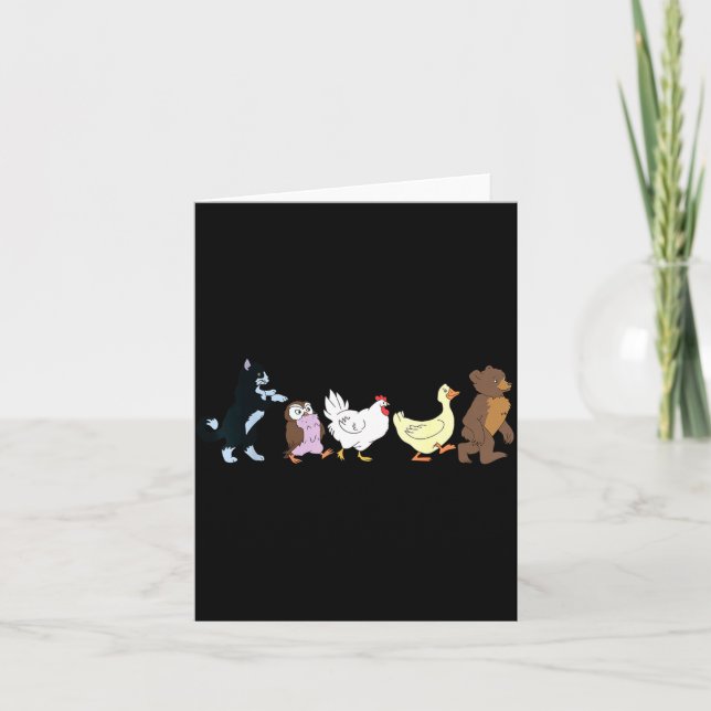 Carte Funny Little Bear Birthday Graphic Y2k Bears Lover (Devant)