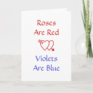 Carte Funny Love Graduation Card : Les Roses sont rouges