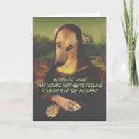 Funny Mona Lisa Chien Se Bien