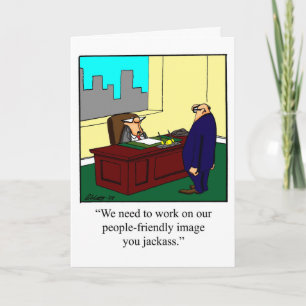 Carte Funny  National Boss’s Day Greeting Card