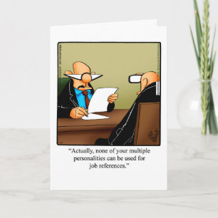 Carte Funny National Boss's Day Card