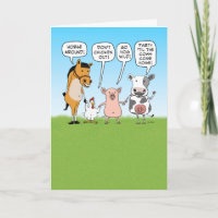 Funny Party Animals Advice for Anniversary