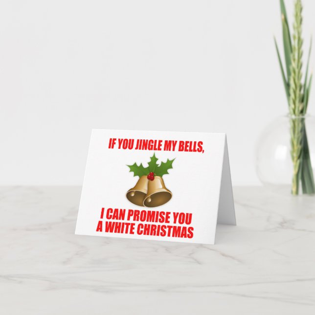 Carte Funny Pick Up Line pour Noël (Devant)