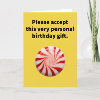Carte Funny Pun Mint for You Birthday