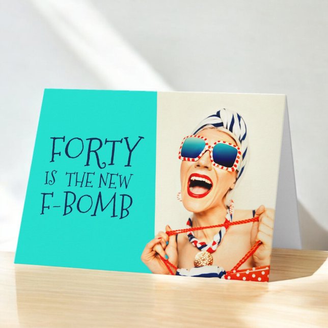 Carte Funny Quarty est le nouvel anniversaire des femmes (Créateur téléchargé)
