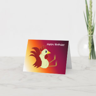 Carte Funny Rooster