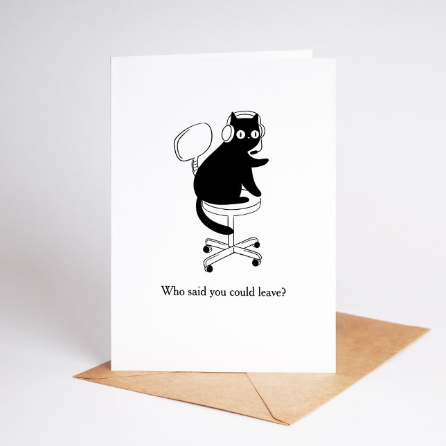 Carte Funny & Sarcastic Congratulations on New Job Card (Créateur téléchargé)