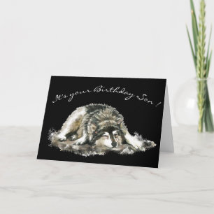 Carte Funny Son Birthday