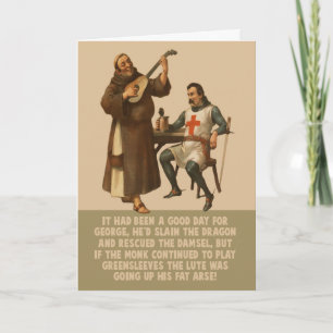 Carte Funny St George's Day