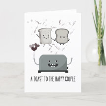 Funny Toaster : Un toast au heureux couple