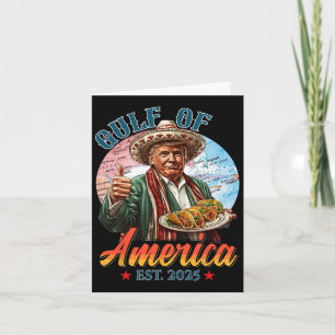 Carte Funny Trump Taocos Cindo De Mayo Golfe Des États-U