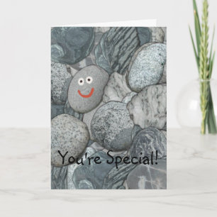 Carte Funny You're Special Thinking of You Rock Card
