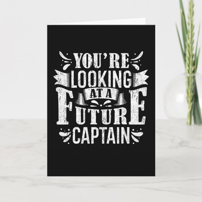Carte Future Captain (Devant)
