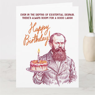 Carte Fyodor Dostoevsky - Joyeux anniversaire