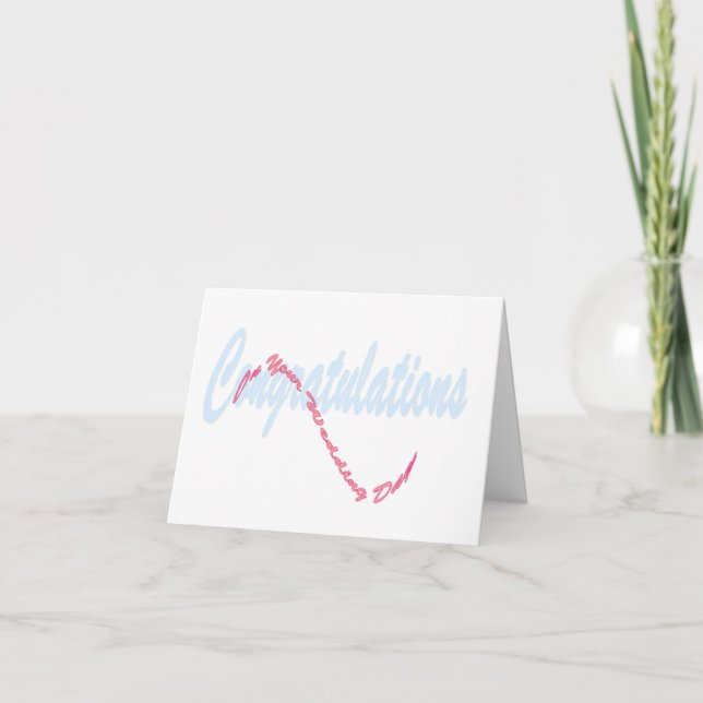 Carte G : Félicitations Pour Votre Mariage (Devant)