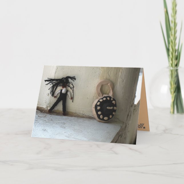 Carte g/nc Salutations Artisanware (Devant)