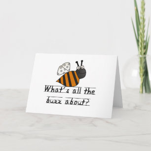 Carte Gaffez le bourdonnement d'abeille