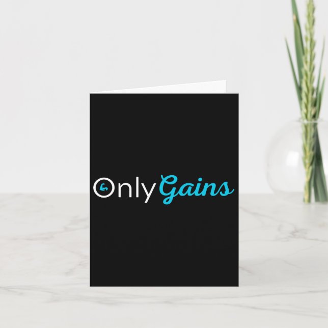 Carte Gains seulement (Devant)