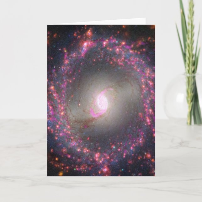 Carte Galaxie Spirale Ngc 3351. (Devant)