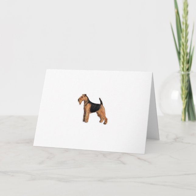 Carte Gallois Terrier (Devant)