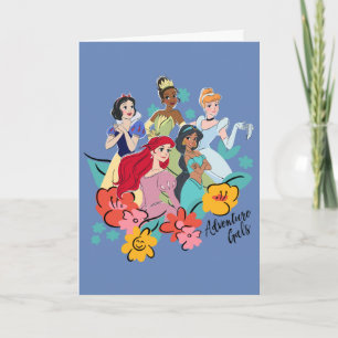 Carte Gals d'aventure Disney Princess