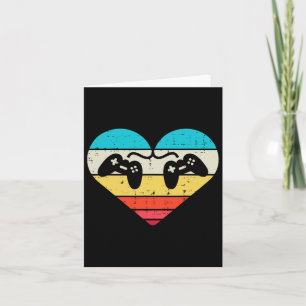 Carte Gamer Valentines Jour Hommes Garçons Fille Enfants