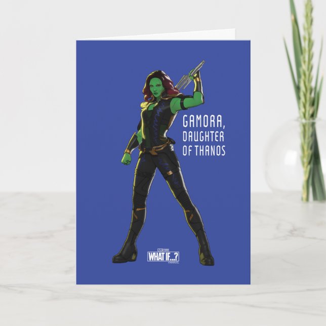 Carte Gamora, Fille de Thanos (Devant)