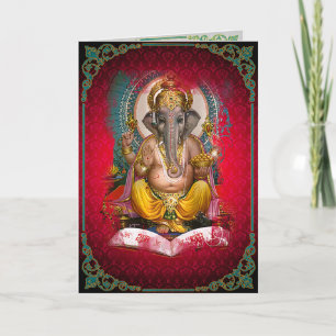 Carte GANESHA - Carte, salutation, note