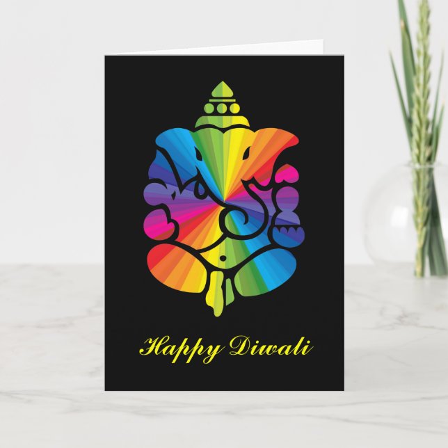 Carte Ganesha - Diwali (Devant)