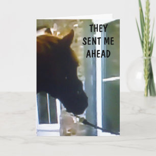 CARTE GANG M'A ENVOYÉ POUR DIRE HEUREUX ANNIVERSAIRE