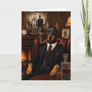 Carte Gangster Doberman