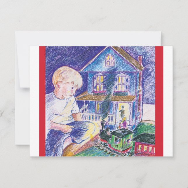 Carte Garçon dans Toy World (Devant)