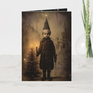 Carte Garçon Spooky de Creepmas Gothique Vintage