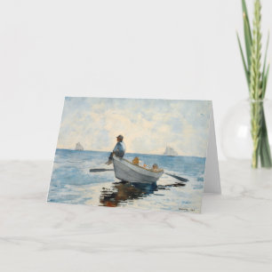Carte Garçons dans un Dory   Winslow Homer