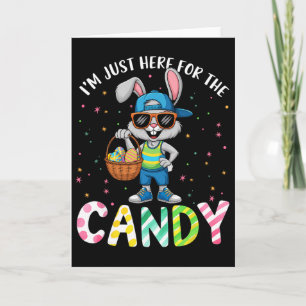 Carte Garçons Enfants Je Suis Juste Ici Pour Les Bonbons