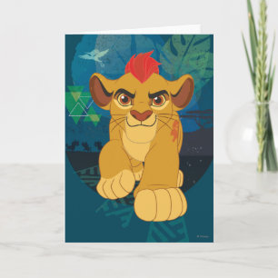 Carte Garde-lions   Kion Safari Graphic