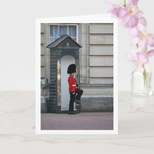 Carte Garde royale du Palais de Buckingham (Orchidée)