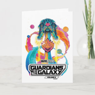 Carte Gardiens de la Galaxie Graphiques de décollage de 