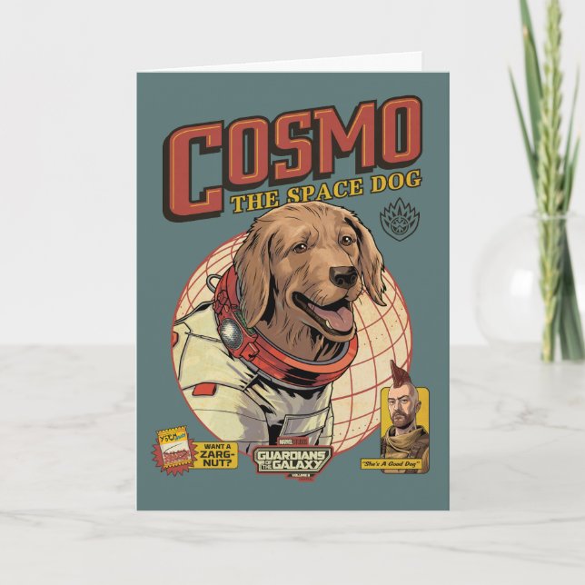 Carte Gardiens du Cosmo Galaxy Le chien spatial (Devant)