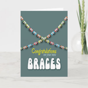 Carte Garys New Braces Félicitations