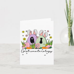 Carte Gastroentérologie Gi Nurse Easter Bunny Endoscopie