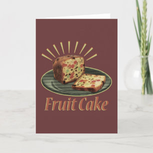 Carte Gâteau aux fruits