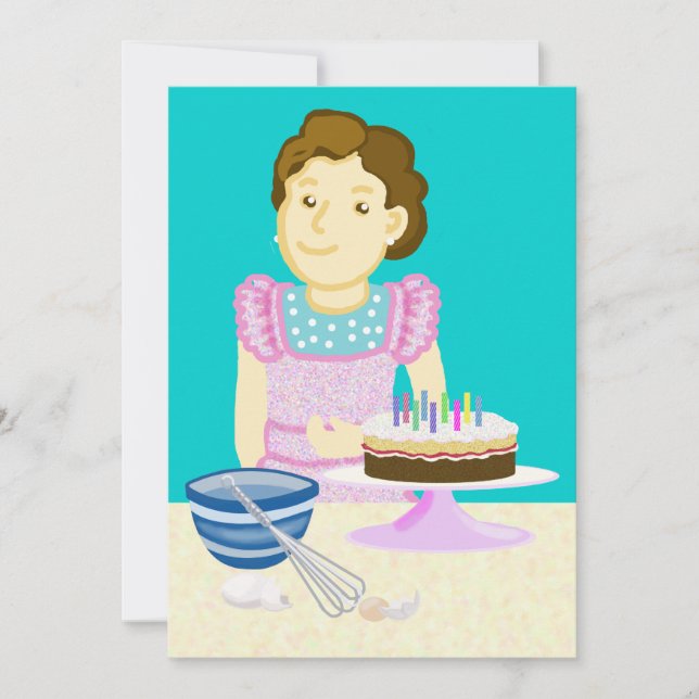 Carte gâteau cuisine (Devant)