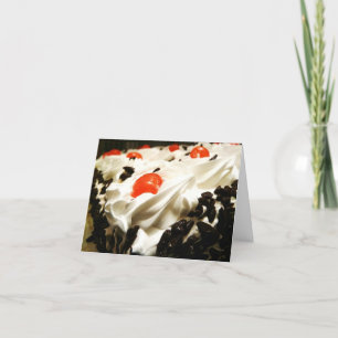 Carte Gâteau de la Forêt Noire